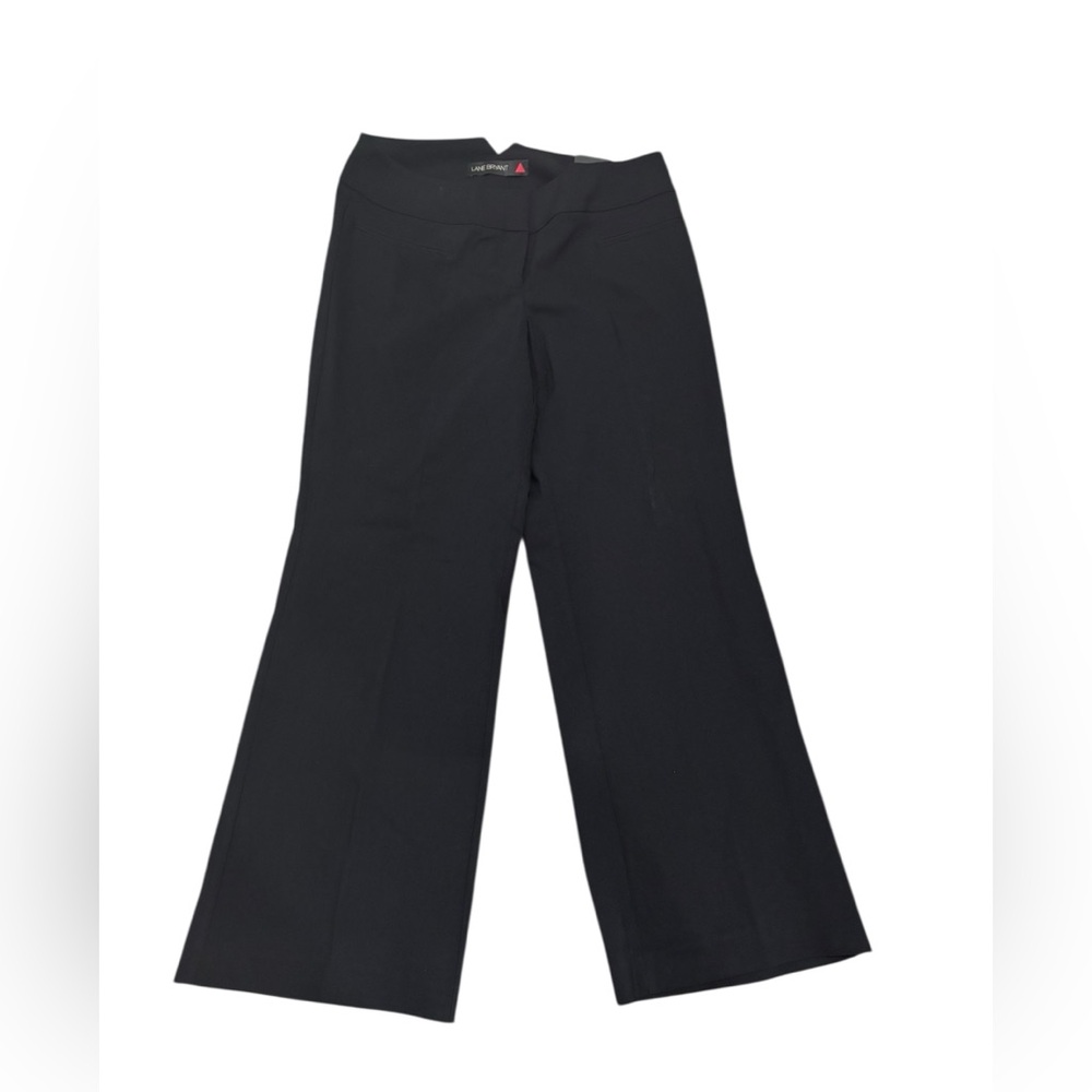 NWT Lane Bryant Black Wide-Leg Plus Size Dress Pants-size 1X
